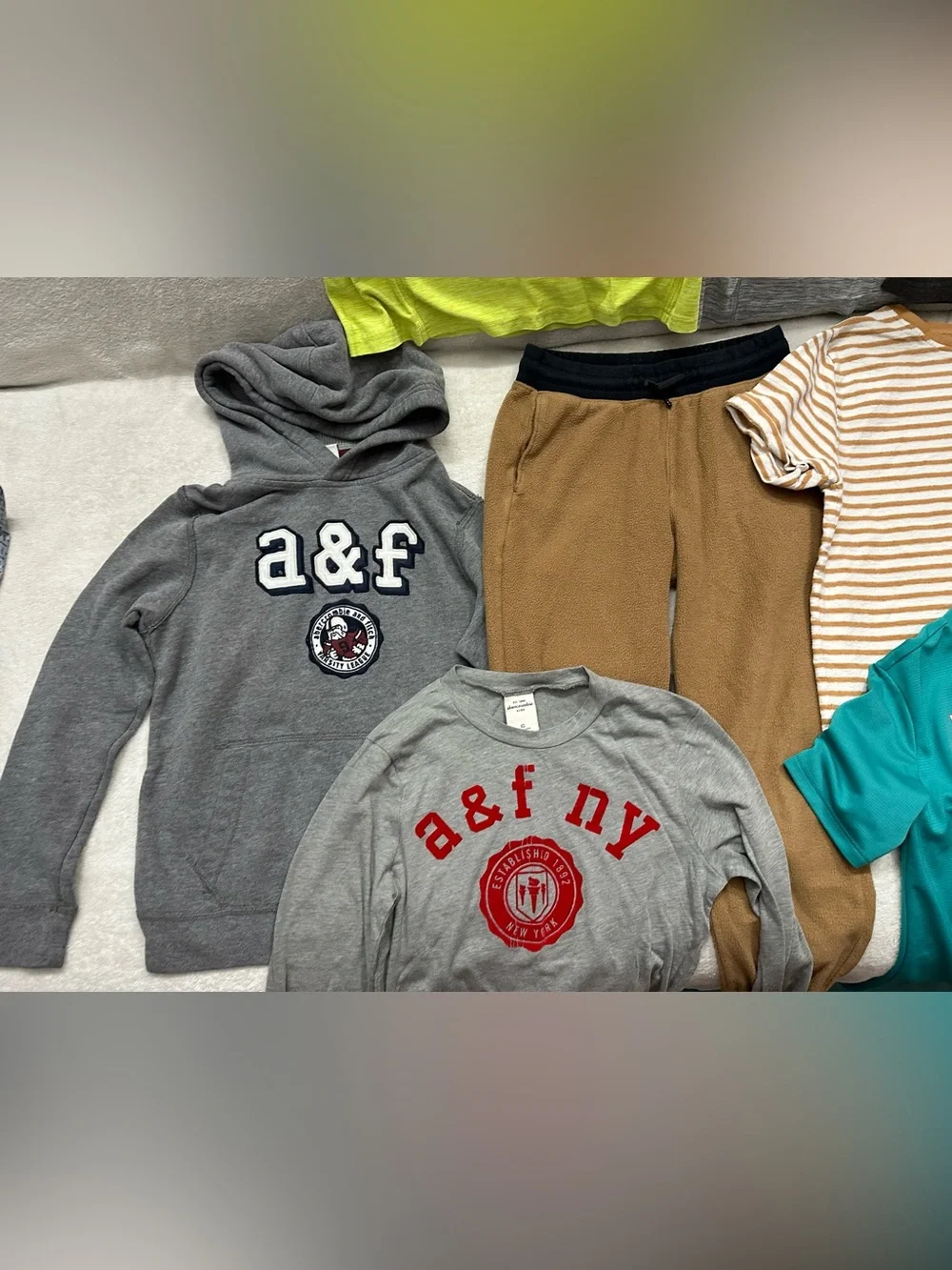 Lot Boys Clothes Tops Pants Size 10/11 Years Excellent Condition